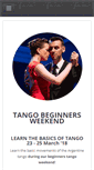 Mobile Screenshot of be-tango.com